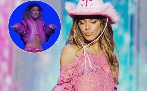 Tini Stoessel se olvidó la letra de la canción que estrenó hace días con Emilia Mernes