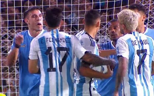 Manuel Ugarte habló sobre su gesto obsceno a Rodrigo De Paul: “Lo hice sin darme cuenta”