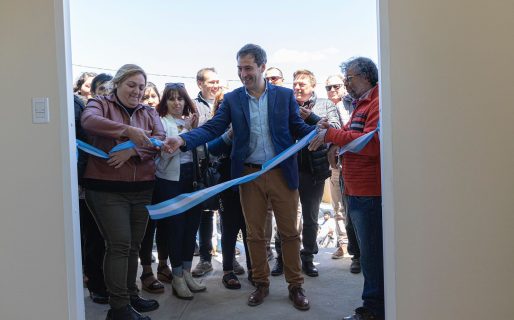 Se inauguró la sede de la Vecinal Stella Maris y se licitó un nuevo tramo del Paseo Costero