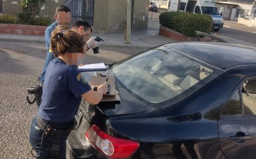 Circulaba con un auto robado y con un arma de fuego: fue detenido