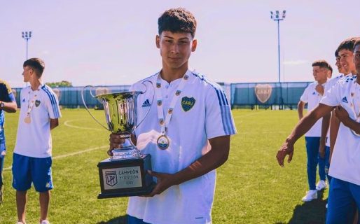 Un juvenil chubutense fue convocado para hacer la pretemporada con la reserva de Boca