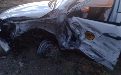 Un camión y una camioneta colisionaron en Ruta 3: no hubo heridos