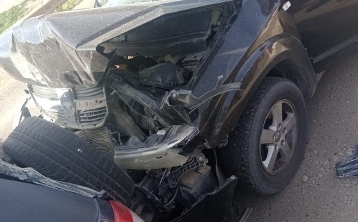 Fuerte choque múltiple en Avenida Yrigoyen: no hubo heridos