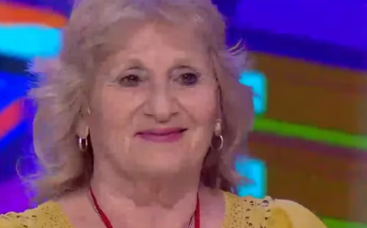 La abuela que fue tackleada por su nieto volvió a Los 8 Escalones: “Fue muy efusivo”