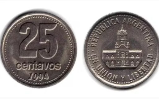 Ofrecen hasta $65.000 por una moneda de 25 centavos: qué detalles debe tener