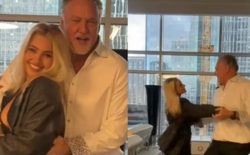 Tiene 23 años, conoció a su novio de 62 en Tinder y la gente en las redes sociales la critica