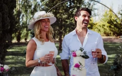 Las sentidas palabras que usó Nicole Neumann para confirmar su embarazo en su boda con Manu Urcera