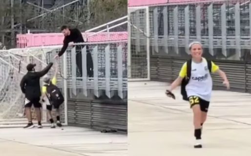 Un nene conoció a Lionel Messi y se hizo viral en TikTok por su reacción