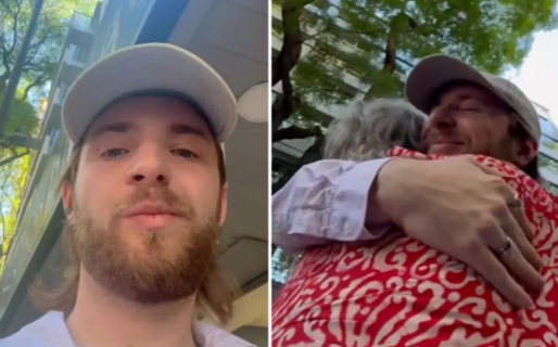 Fue a rendir su tesis sin avisarle a su familia pero al salir de la facultad se llevó una sorpresa inolvidable