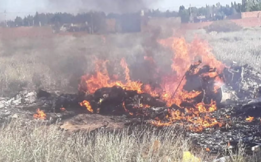 Tragedia en Neuquén: cayó una avioneta y murieron los dos tripulantes