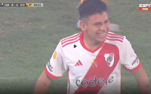 Polémica frase del Diablito Echeverri tras su debut como titular en River: “No voy a renovar”