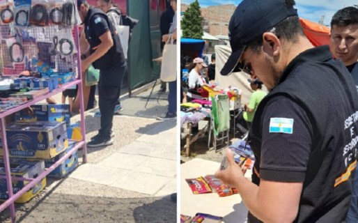 Encuentran a un menor de edad vendiendo pirotecnia en “La Saladita”