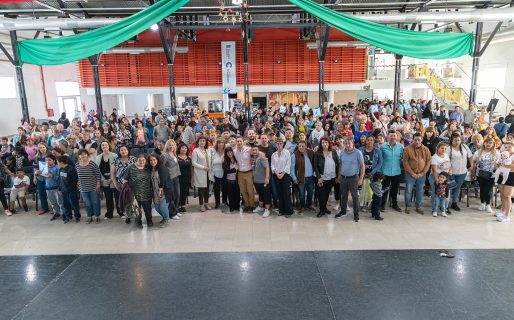 Luque encabezó su último acto oficial