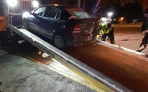 Colisionaron dos vehículos en Avenida Del Libertador