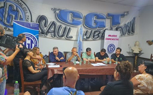 La CGT de Comodoro se declaró en estado de alerta, movilización y asamblea permanente