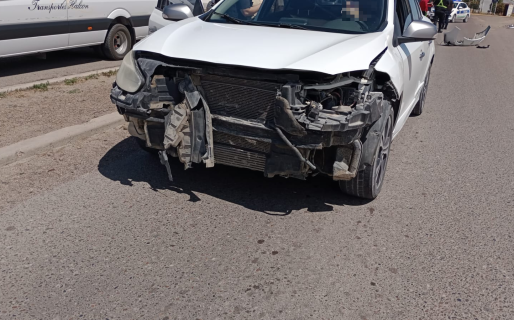 Una embarazada chocó y fue hospitalizada de urgencia ya que comenzó con contracciones