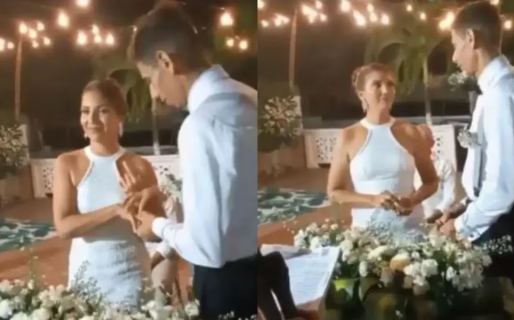 Se iban a casar pero la novia abandonó a su pareja en el altar: “Primero mis hijos”