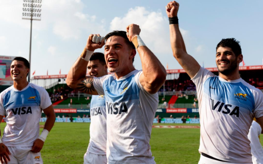 Los Pumas vencieron a los All Blacks y jugarán la final del Seven de Dubái
