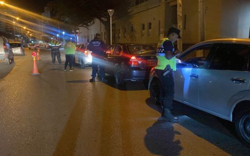 Detectaron 6 alcoholemias positivas en un control en el centro