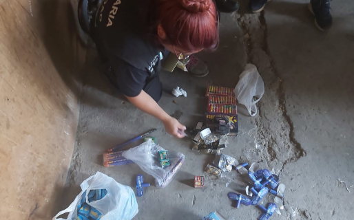 Secuestran más pirotecnia a horas de año nuevo