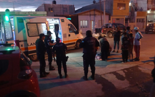 Dos menores cruzaron corriendo una calle y se llevaron puesto un auto