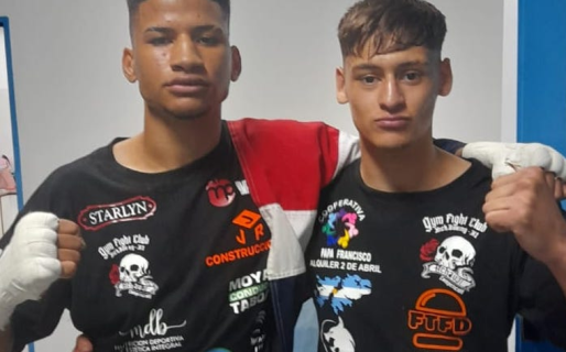Anthony Guzmán y Tomás Taylor se presentaron en Puerto Madryn