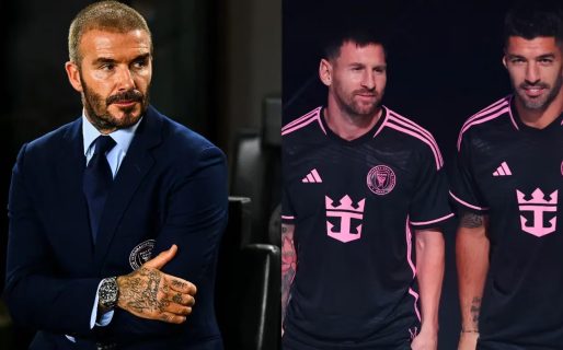La particular imagen de Lionel Messi y Luis Suárez que publicó David Beckham en sus redes sociales
