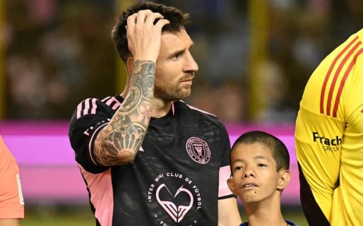 Jugadores de El Salvador fueron al vestuario del Inter Miami para saludar a Messi y se llevaron una sorpresa