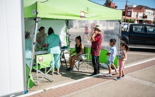 La carpa de Salud estará en los eventos de playa de Rada Tilly