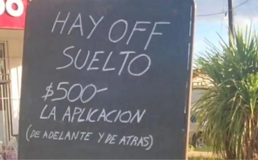 Un almacén ofrece la “aplicación” de repelente anti mosquitos a $500