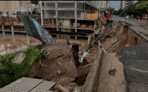 Un fuerte temporal de lluvia, viento y granizo golpeó a Córdoba en Año Nuevo y provocó destrozos