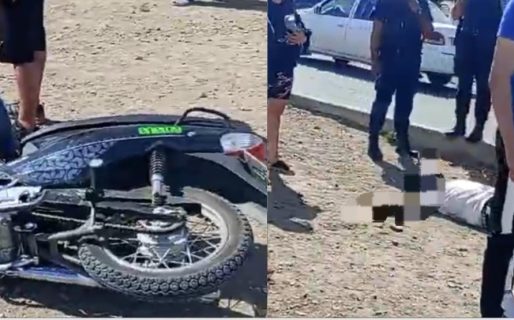 Fuerte accidente en barrio Moure: «Hace media hora estamos esperando la ambulancia»