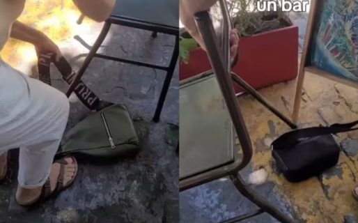 Una tiktoker mostró un truco para que no le roben la cartera en un bar pero desató una catarata de críticas