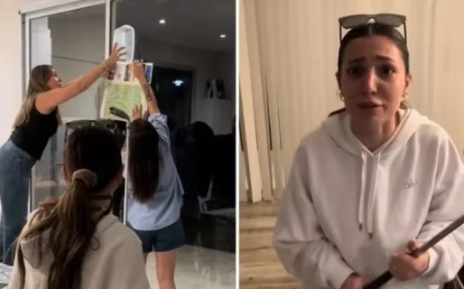 Un grupo de amigas alquiló una casa y encontró una desagradable sorpresa al llegar