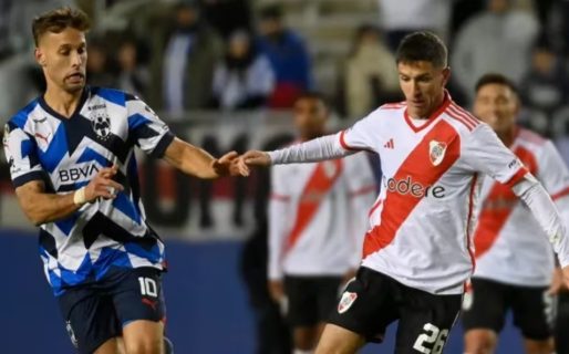 River empató 1-1 ante Rayados de Monterrey en su primer amistoso de 2024 en Estados Unidos