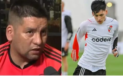 Los emotivos posteos del papá de Ian Subiabre, el juvenil de River que podría debutar ante Argentinos Juniors