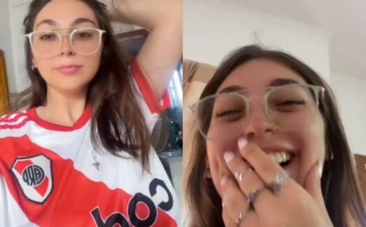 Se compró una camiseta de River, se la mostró a su papá y se desató una pelea familiar que es viral en TikTok