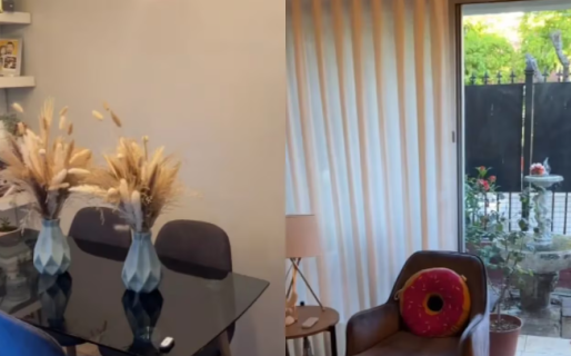 Se mudó con su novio, intentó decorar todo bien “aesthetic” y un detalle la descolocó