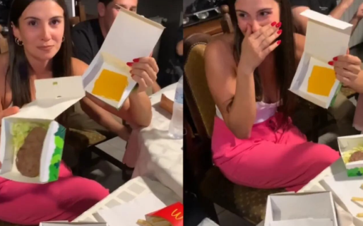 Es celíaca, pidió una hamburguesa y quedó descolocada con lo que llegó en su pedido