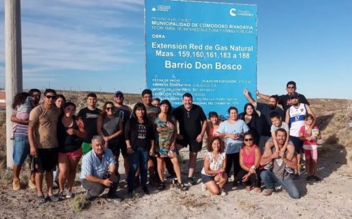 Vecinos del Barrio Don Bosco reclaman por la reanudación de obras de gas
