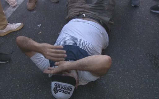 Incidentes en la marcha de la izquierda: Prefectura aplicó el protocolo antipiquetes para liberar las calles