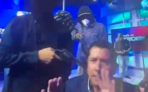 Ecuador: grupo armado tomó un canal de TV en plena transmisión