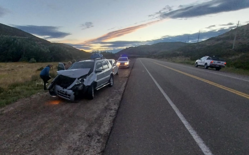 Siniestro vehicular: conductor colisionó contra una vaca en Ruta 26