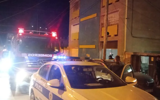 Incendio en un departamento céntrico donde solo había una mascota