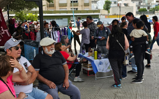 A raíz de la crisis económica volvió la Feria de Trueque a la ciudad