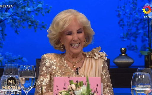 En su regreso a la televisión Mirtha Legrand habló de la importancia del rating y la competencia
