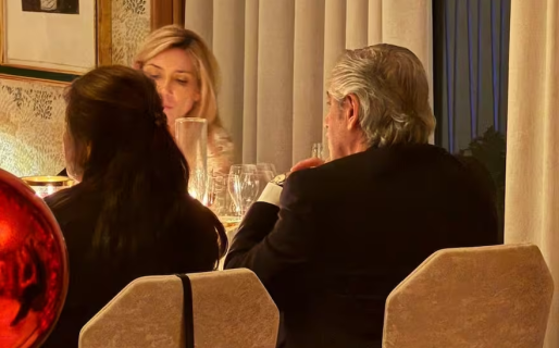 Alberto Fernández festejó Año Nuevo en un hotel de lujo en Madrid