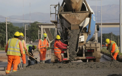 La construcción está paralizada y pronostican que seguirá así al menos hasta marzo