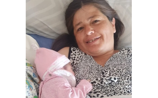 La primera bebé del 2024 en Comodoro nació terminando el 1 de enero