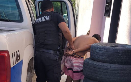 Detienen a conocido delincuente que junto a su novia de 17 años hirieron con un cuchillo a un hombre